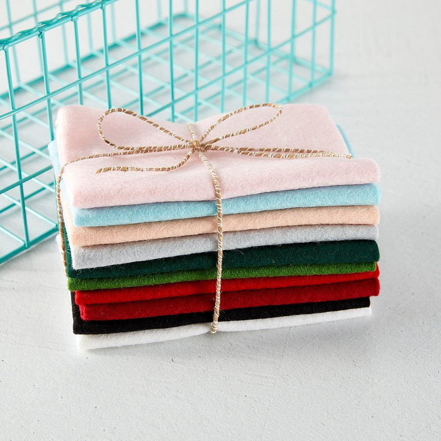 Spellbinders - Merino Wool Felt Sheets - Holiday Collection