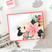 Concord & 9th - Festive Blooms Stamp Set
