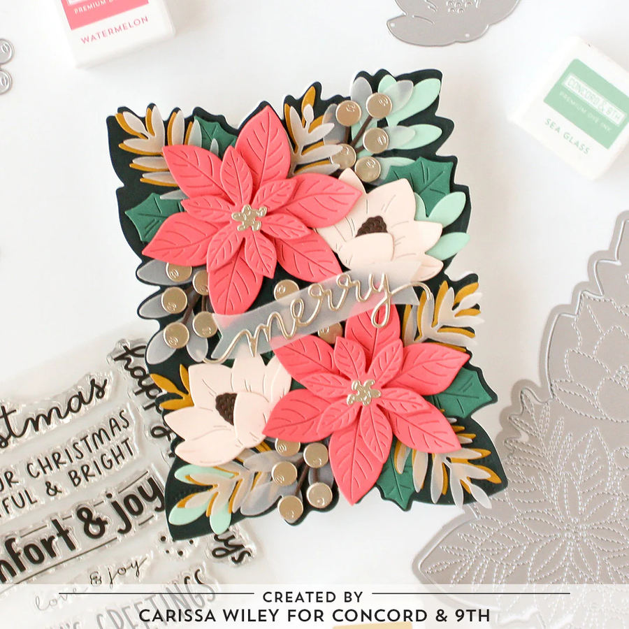 Concord & 9th - Festive Blooms Stamp Set