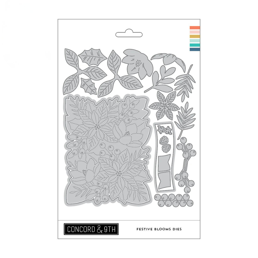 Concord & 9th - Festive Blooms Dies