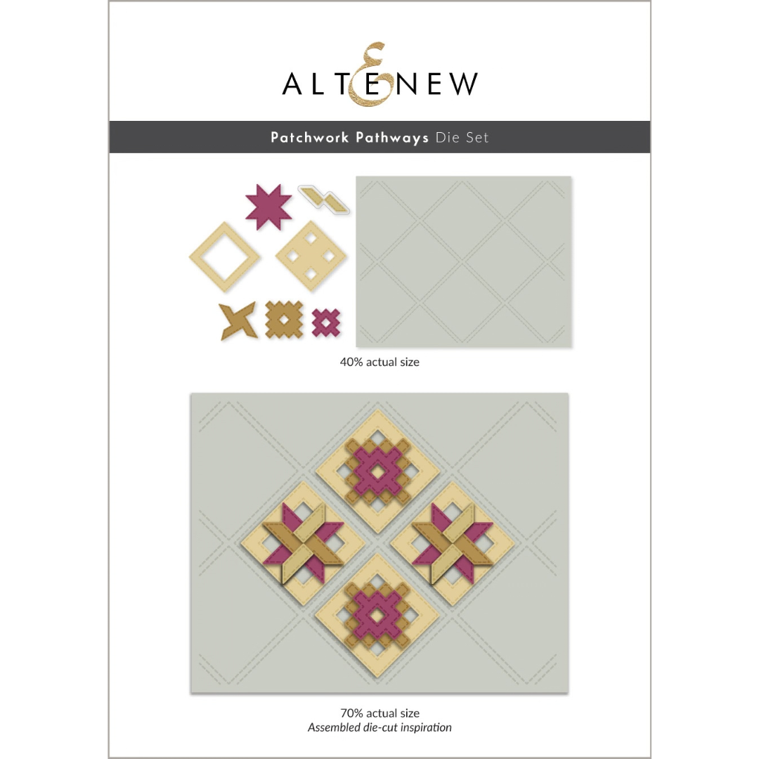 Altenew - Patchwork Pathways Die Set