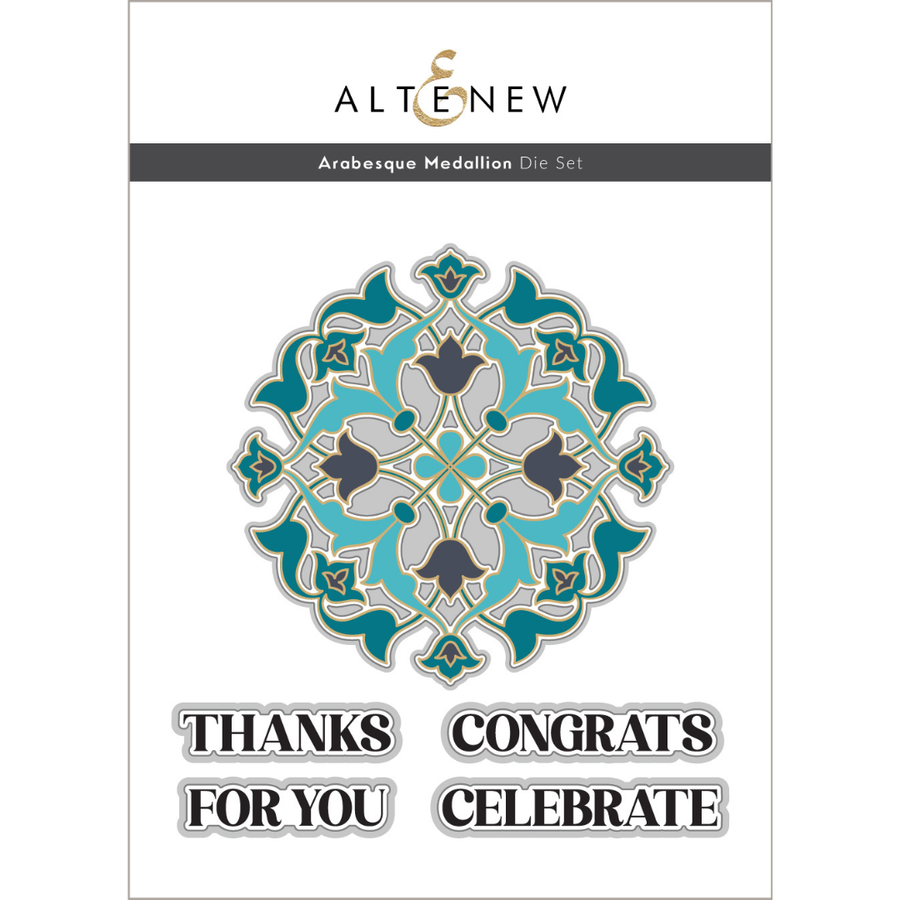Altenew - Arabesque Medallion Die Set