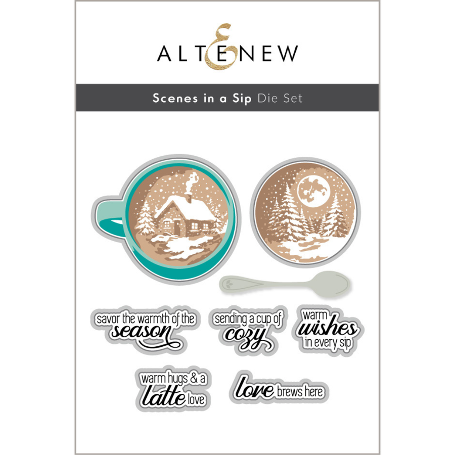 Altenew - Scenes in a Sip Die Set