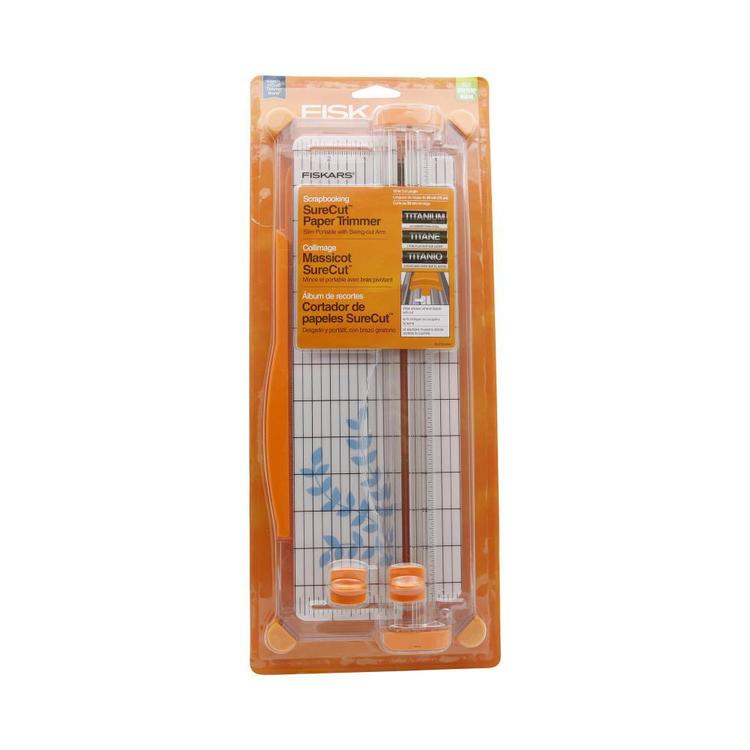 Fiskars SureCut Scrapbooking Paper Trimmer (12")