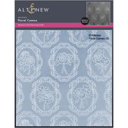Altenew - Floral Cameo 3D Embossing Folder
