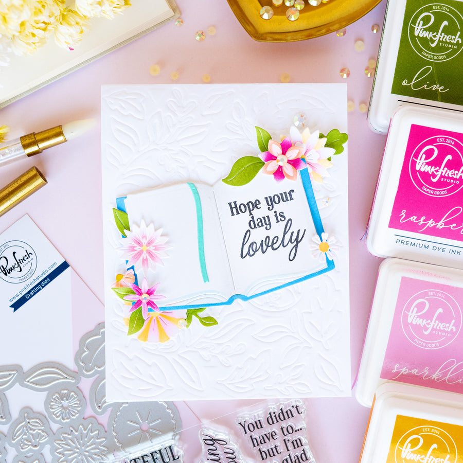 Pinkfresh Studio - Heartfelt Chapters Dies