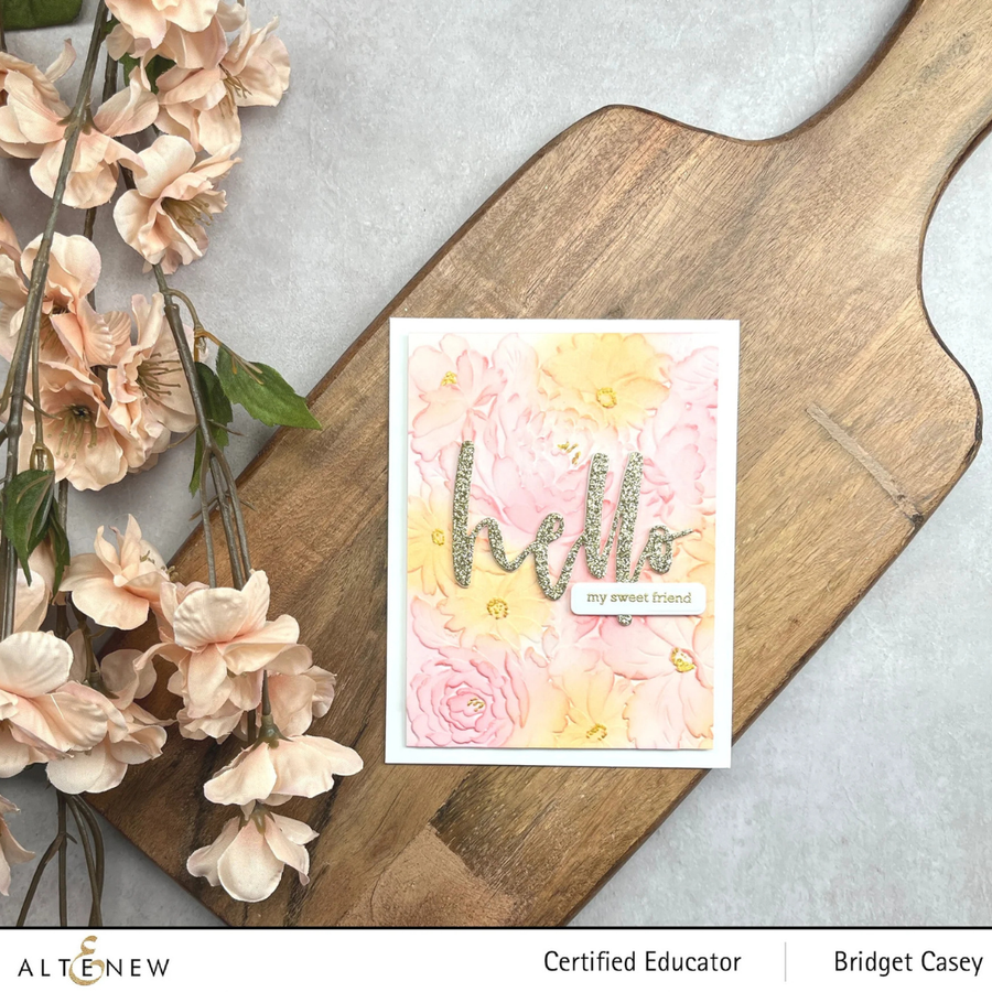 Altenew - Flower Bed 3D Embossing Folder