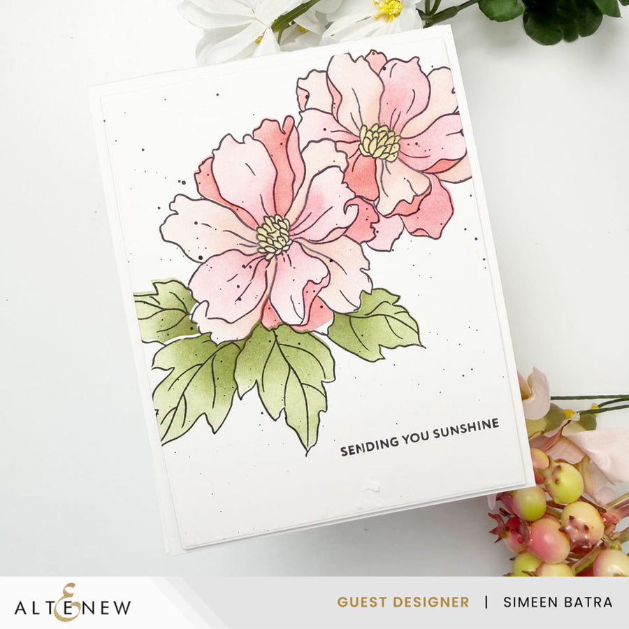 Altenew - Flowers & Flourishes Stamp Set