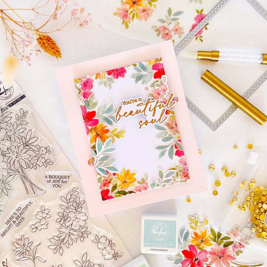 Pinkfresh Studio - Flowers for the Soul Washi