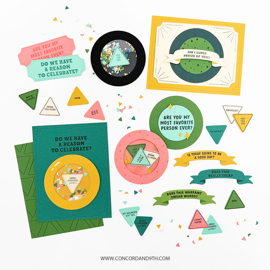(PRE-ORDER) Concord & 9th - Fortune Fun Stamp Set