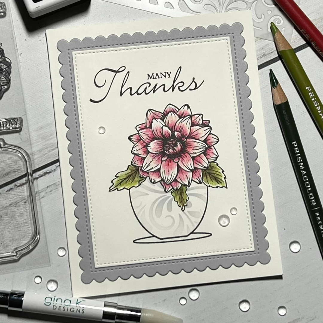 Gina K Designs - Fresh Flowers 2 Stamps
