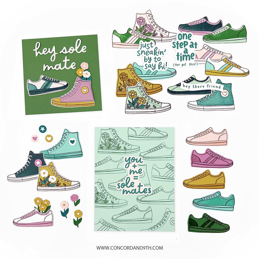Concord & 9th - Fresh Kicks Stamp Set