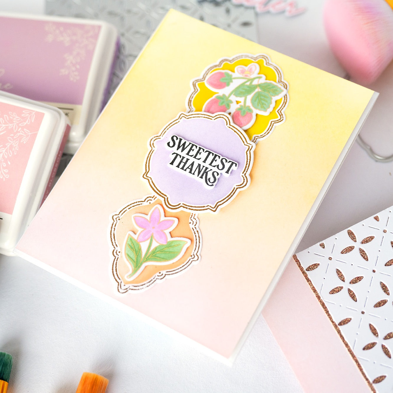 Pinkfresh Studio - Cottage Frames Stamps