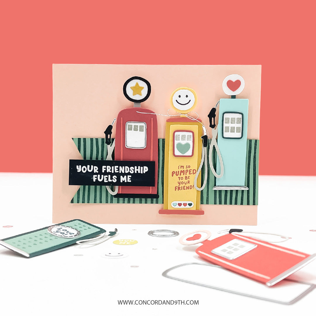 Concord & 9th - Fueled with Love Stamp Set