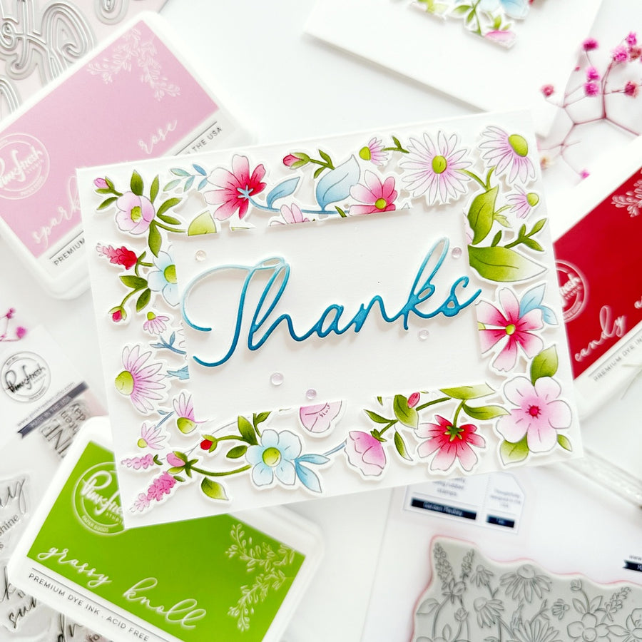 Pinkfresh Studio - Garden Medley Stencils