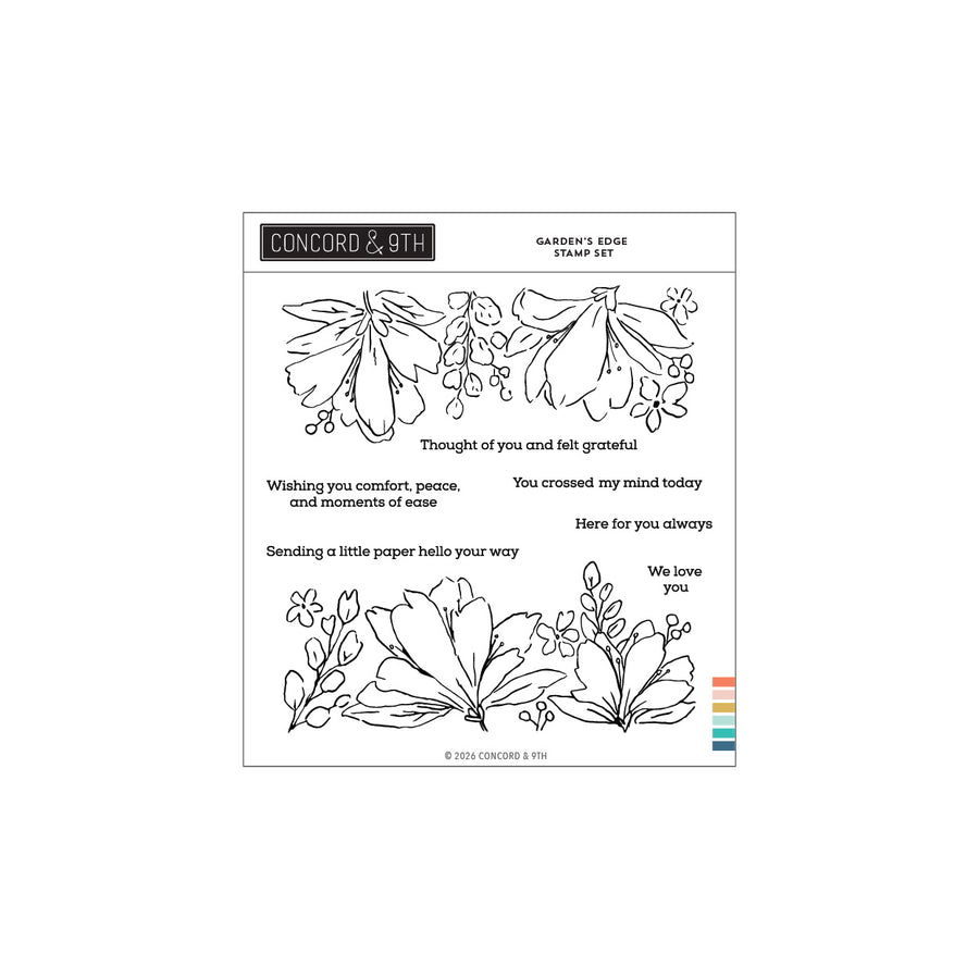 Concord & 9th - Garden's Edge Stamp Set