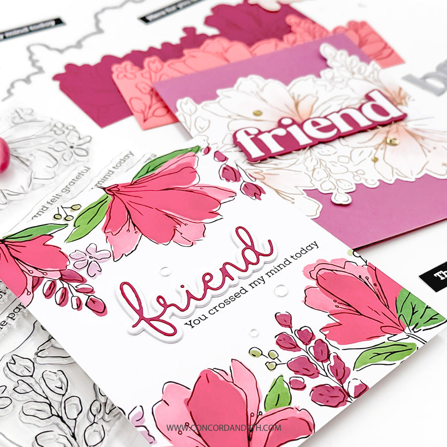 Concord & 9th - Garden's Edge Stencil Pack
