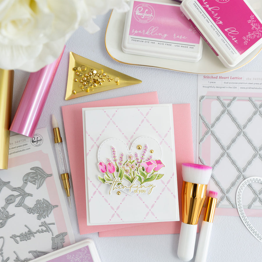 Pinkfresh Studio - Petite Florals Press Plates