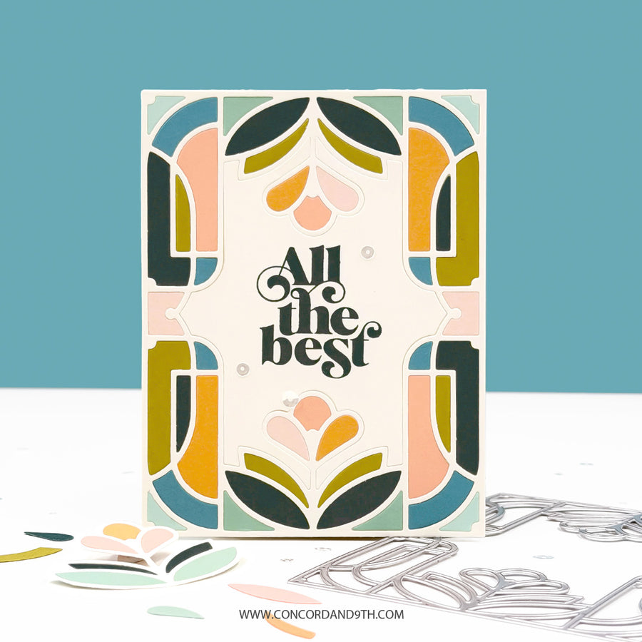 (PRE-ORDER) Concord & 9th - Gilded Glass Stamp Set