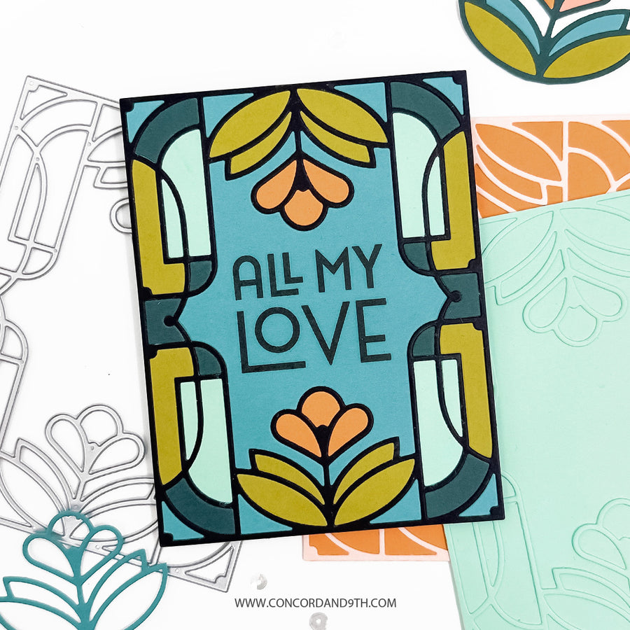 (PRE-ORDER) Concord & 9th - Gilded Glass Stamp Set