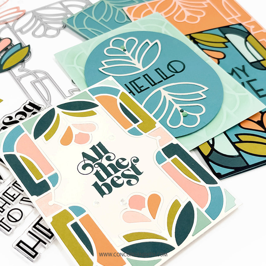 (PRE-ORDER) Concord & 9th - Gilded Glass Stamp Set