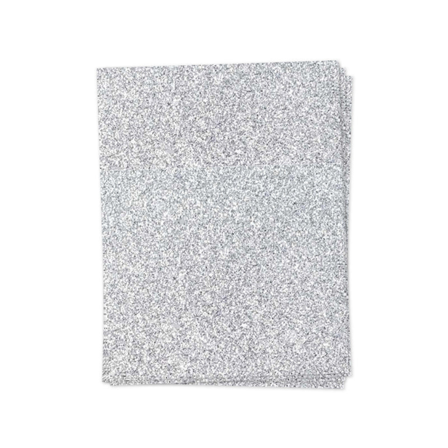 Concord & 9th - Silver Glitter Paper 8.5" x 11"