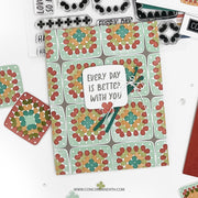 Concord & 9th - Granny Square Turnabout™ Stamp Set