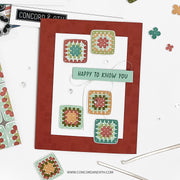 Concord & 9th - Granny Square Turnabout™ Stamp Set