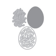 Hero Arts - Happy Easter Letterpress + Foil & Cut