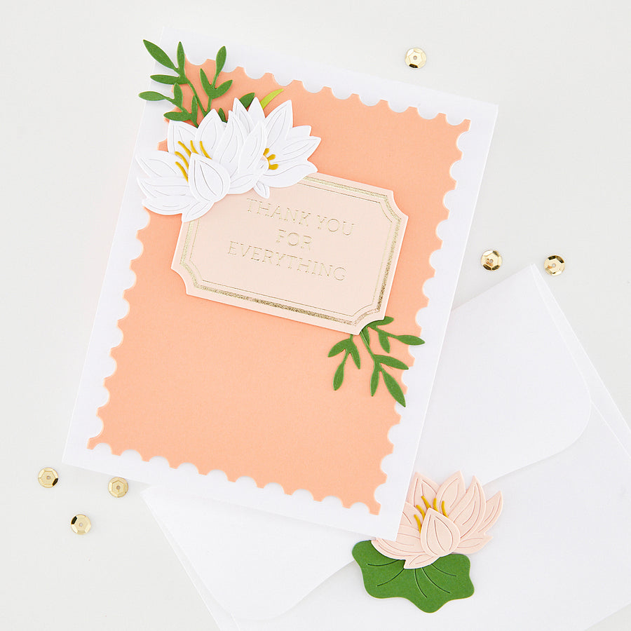 Hero Arts - Lovely Labels Letterpress + Foil & Cut