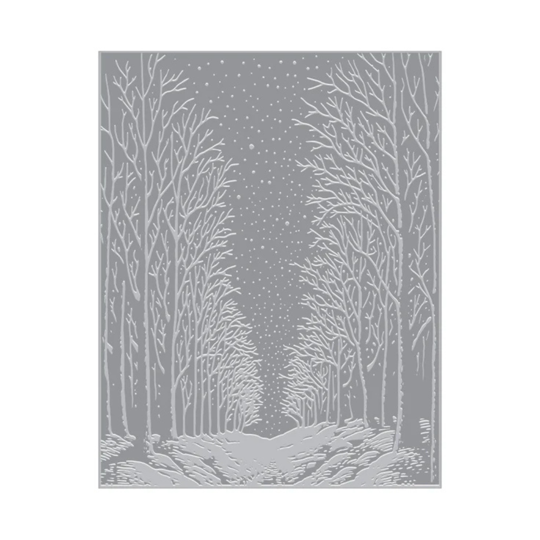 Hero Arts - Snowy Night BetterPress + Foil Plate