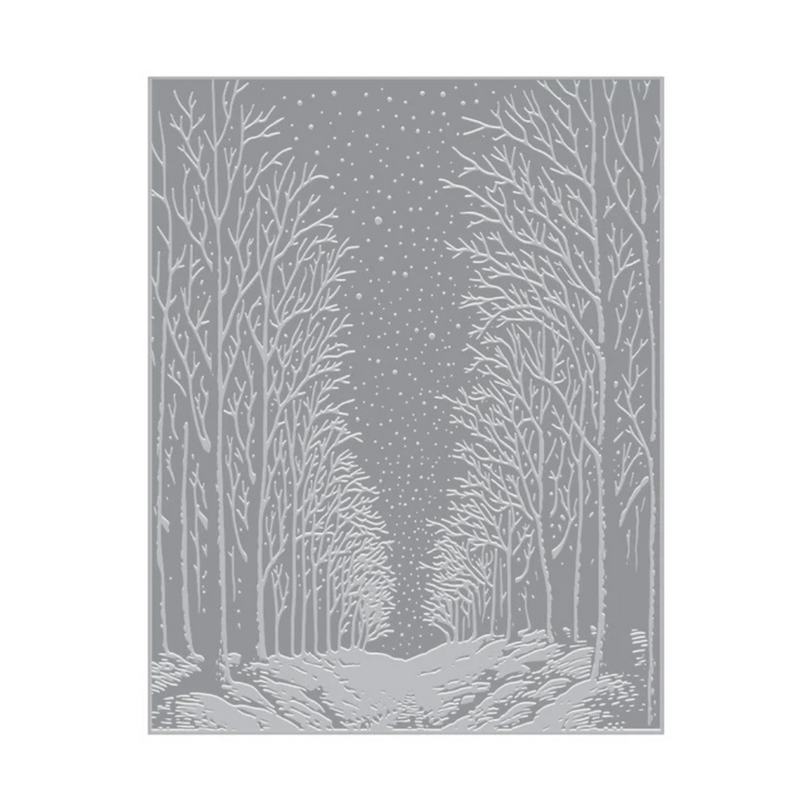 Hero Arts - Snowy Night BetterPress + Foil Plate