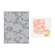Hero Arts - Lotus Field Letterpress + Foil Plate