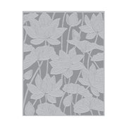 Hero Arts - Lotus Field Letterpress + Foil Plate