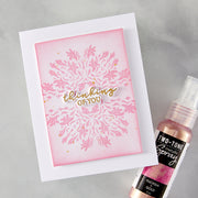 Hero Arts - Lavish Flourish Letterpress + Foil Plate from the Lovely LetterPress Collection
