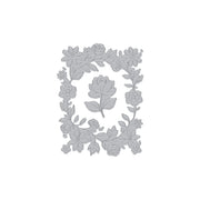 Hero Arts - Floral Border Letterpress + Foil Plate from the Lovely LetterPress Collection