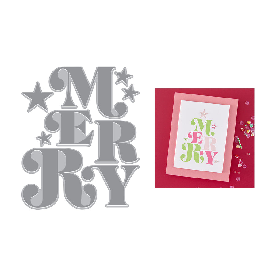 Hero Arts - Merry BetterPress + Foil Set from the Very Merry Collection