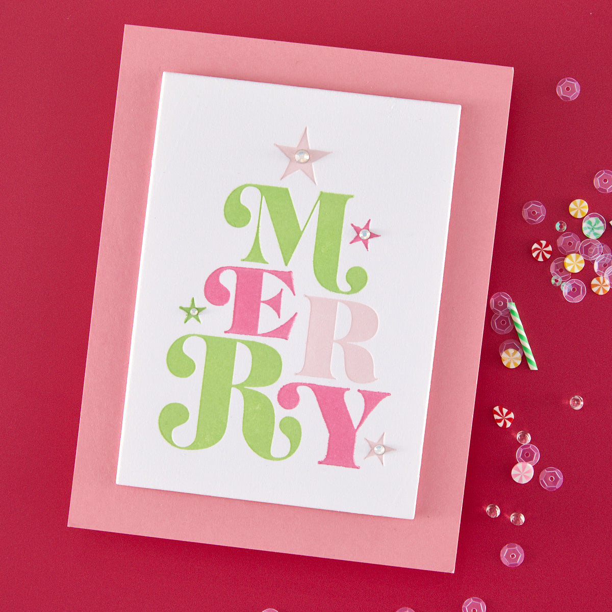 Hero Arts - Merry BetterPress + Foil Set from the Very Merry Collection