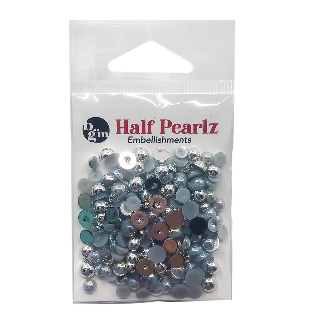 Buttons Galore & More - Silver Spoon Half Pearlz