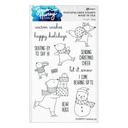 Spellbinders - Skating By Stamp & Die Bundle by Simon Hurley