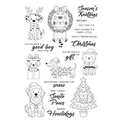 Spellbinders - Christmas Pets Stamp & Die Bundle by Simon Hurley