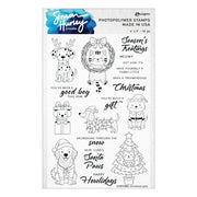 Spellbinders - Christmas Pets Stamp & Die Bundle by Simon Hurley