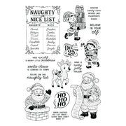 Spellbinders - Naughty or Nice Stamp & Die Bundle by Simon Hurley