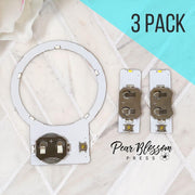 Pear Blossom Press - Halo Light Combo 3 Pack (1 Halo Light unit/2 One Light units)