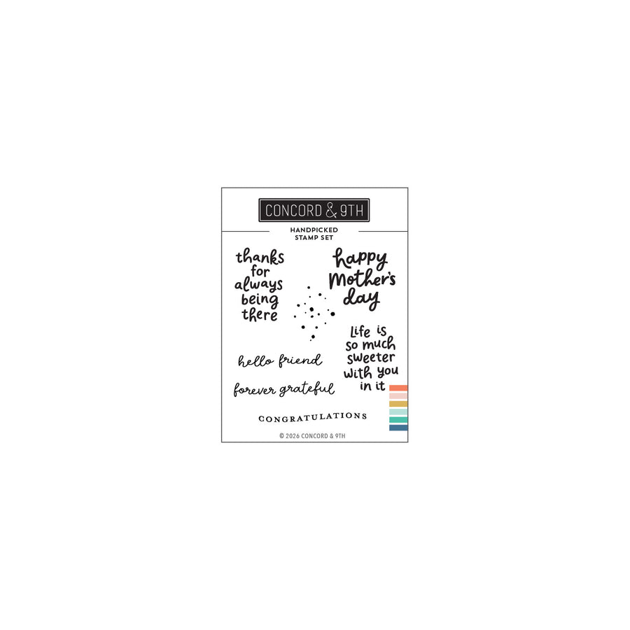 Concord & 9th - Handpicked Stamp Set