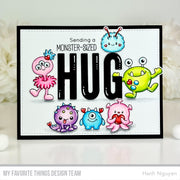 My Favorite Things - JB Monster Love Stamp & Die Duo