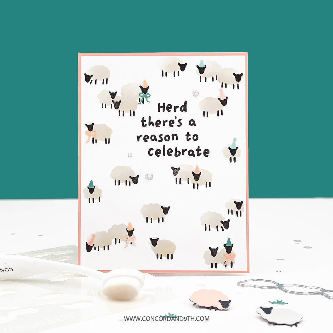 Concord & 9th - Happy Herd Stamp Set