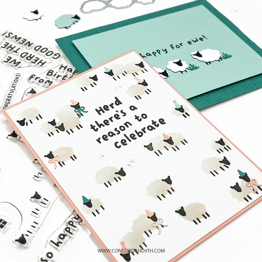 Concord & 9th - Happy Herd Stamp Set