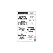 Concord & 9th - Happy Phrases Stamp Set