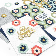 Concord & 9th - Hexie Bloom Inlay Die